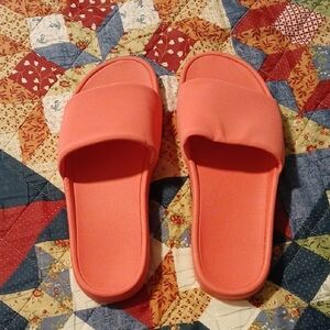 Target Coral Pink Slide Sandals for Women